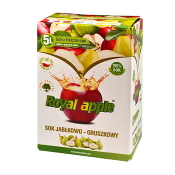 Sok Royal Apple Jabłko - Gruszka 5L