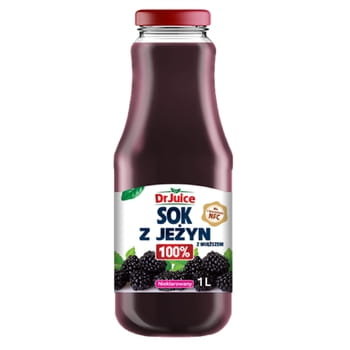 Dr Juice Sok Z Jeżyn 100% 1L