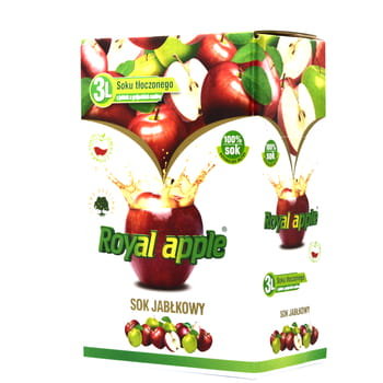 Auchan - Sok naturalny jabłkowy
