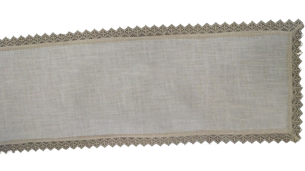 Bieżnik Z Gipiurą, 40X160, Naturalny Geometryczny, G13-03-Pr