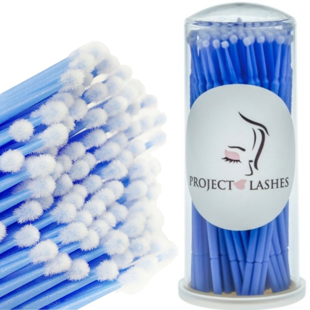 Project Lashes, Mikro Aplikatory Do Rzęs, Tuba, Projectlashes, 100 sztuk