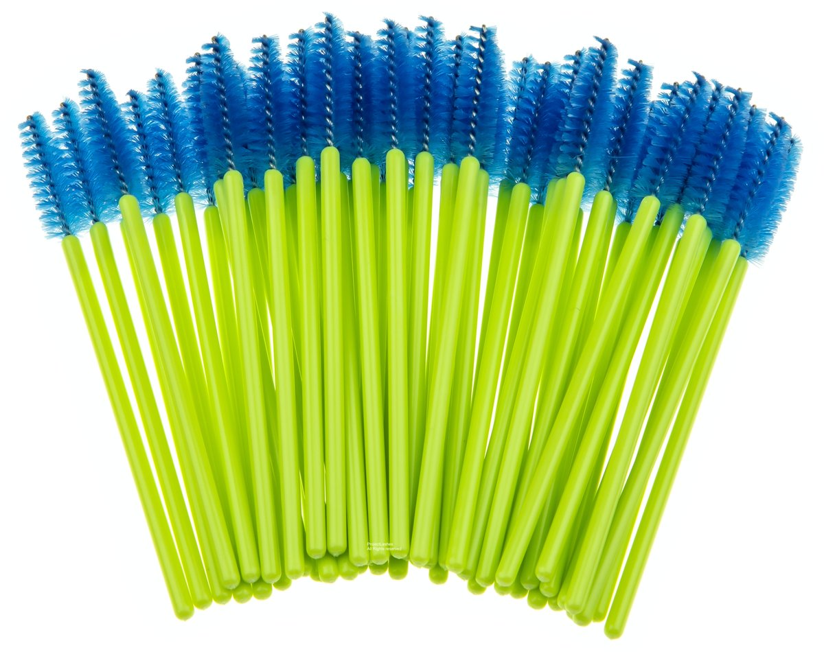 Project Lashes, Szczoteczka Neon Do Rzęs, 50 Sztuk, Projectlashes