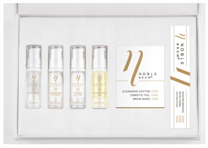 top Project Lashes, Zestaw Noble Laminacja Brwi Do Liftingu, Laminacji