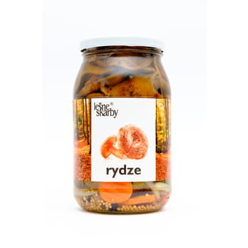 Kasol Leśne Skarby Rydze Marynowane Krojone 800 G