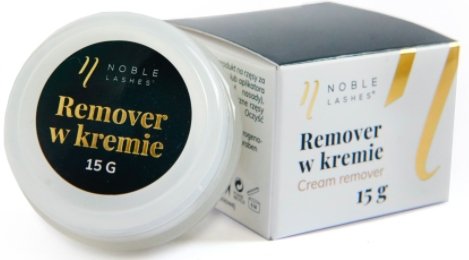 Project Lashes, Remover Noble Do Usuwania Kleju Z Rzęs, Krem, 15 ml