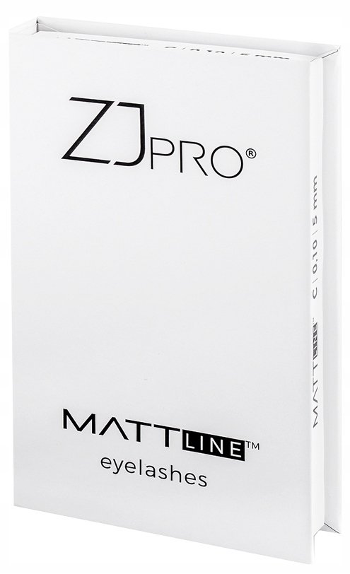 Project Lashes, Zjpro Rzęsy Mattline Eyelashes C 0,07, Zj Pro, 12mm