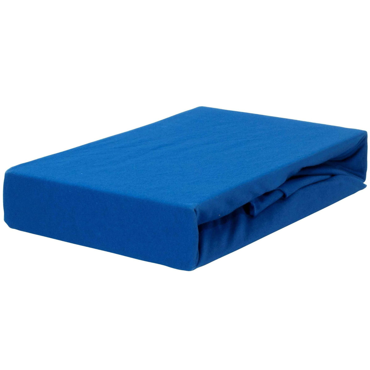 Prześcieradło Jersey Z Gumką 90Cmx200Cm Kobalt