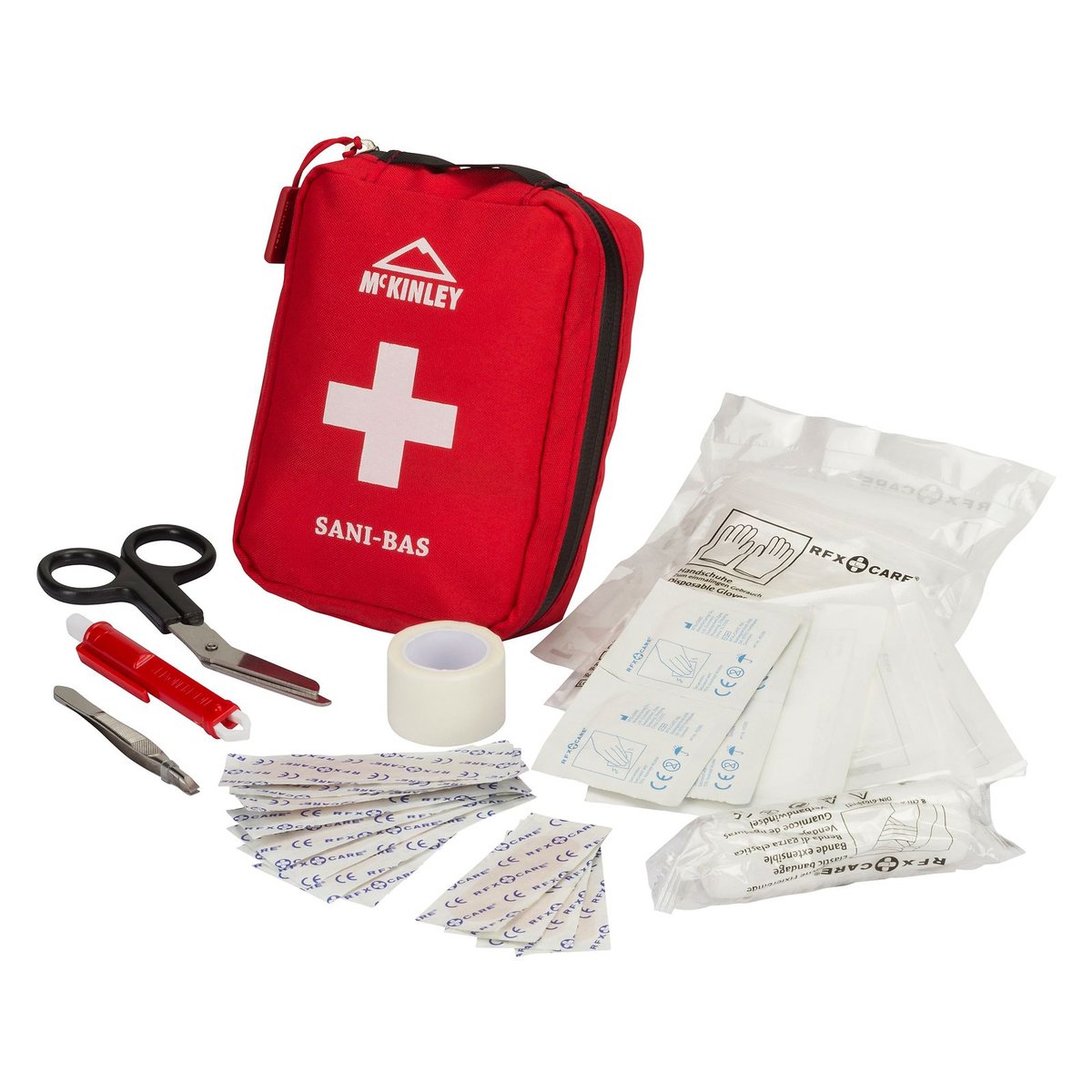 McKINLEY Pomoc pierwszy zestaw SANI-BAS  czerwony, czerwony, jeden rozmiar 233428
