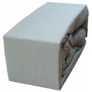 . PRZEŚCIERADŁO JERSEY Z GUMKĄ 90X200 SZARY JASNY Zakupy dla domu i biura! JERSEY