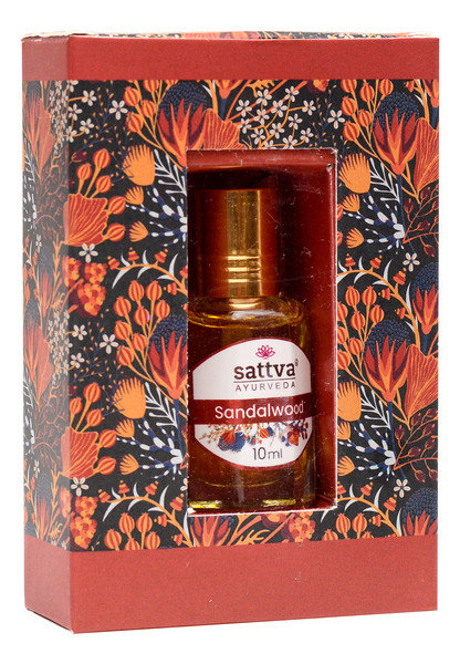 Sattva, Drzewo Sandałowe, perfumy w olejku, 10 ml