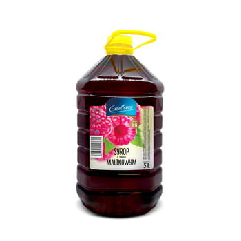 Suplement Diety W Płynie Z Witaminą C. Syrop Excellence O Smaku Malinowym