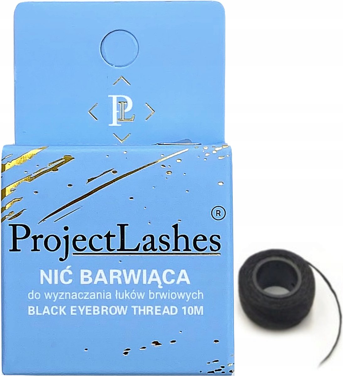 Project Lashes, Nić Barwiąca Do geometrii Brwi Rysunek Łuk Brwiowy