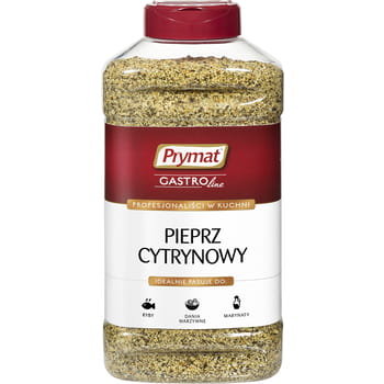 GastroLine PIEPRZ CYTRYNOWY 900G PET GASTROLINE Zakupy dla domu i biura! 26408922