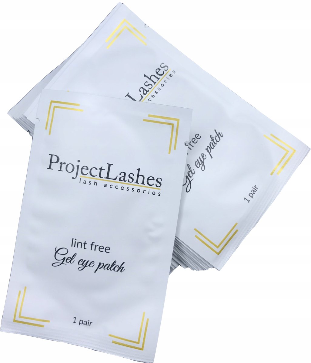 Project Lashes, Płatki Pod Oczy Do Przedłużania Rzęs Vit C, 100 Sztuk