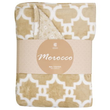Dwustronny Koc Narzuta Pled Morocco 150x200 Maroko