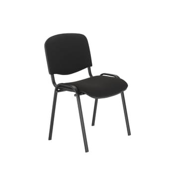 Czarne krzesło konferencyjne ISO OBAN EF019 Halmar