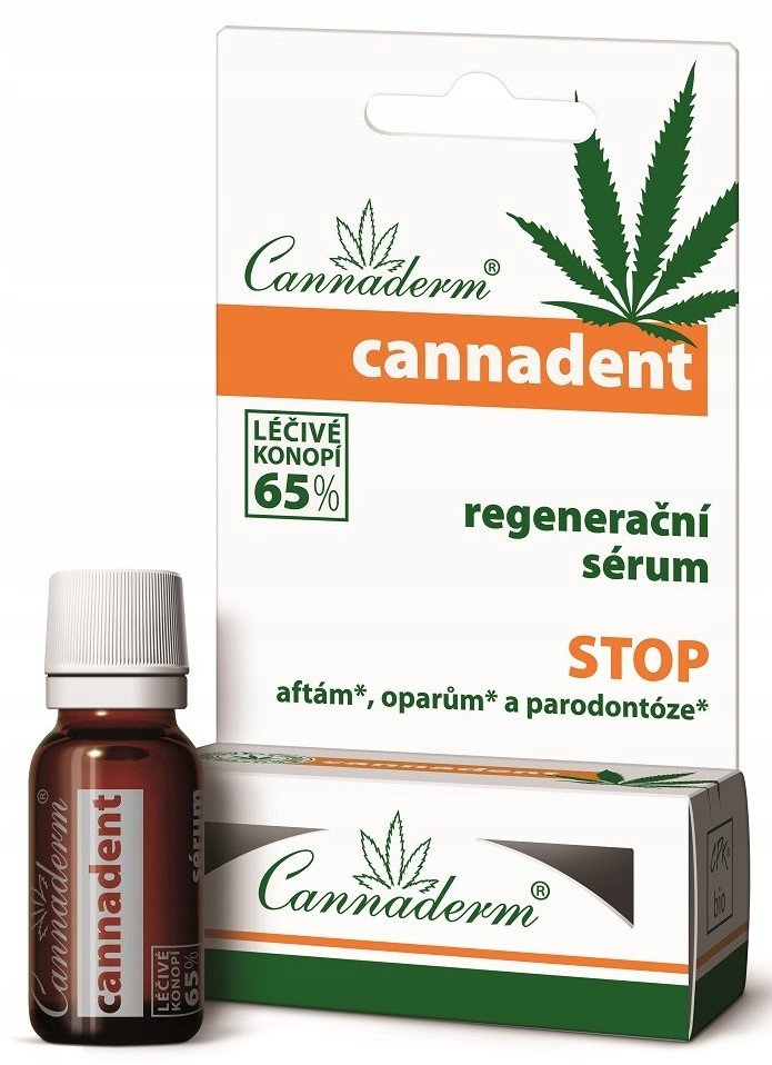 Serum regeneracyjne na pleśniawki i opryszczkę Cannaderm Cannadent