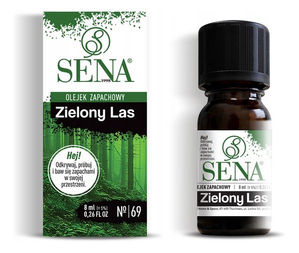 Sena Olejek Zapachowy Zielony Las 8Ml