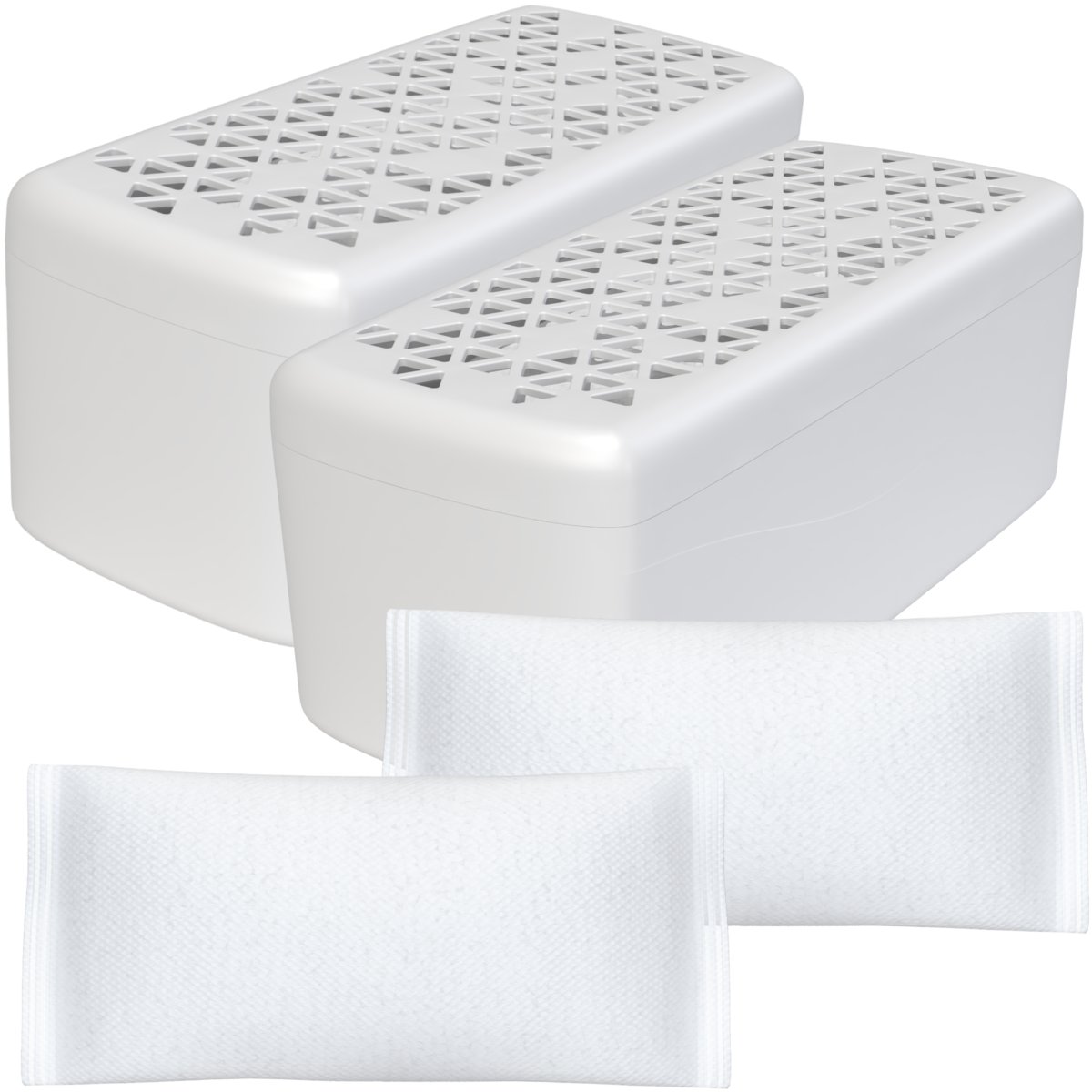 2X Wessper Pochłaniacz Wilgoci + 2X Wkład Do Pochłaniacza Wessper Humifill 500G