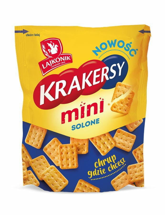 Lajkonik Krakersy mini solone 100 g