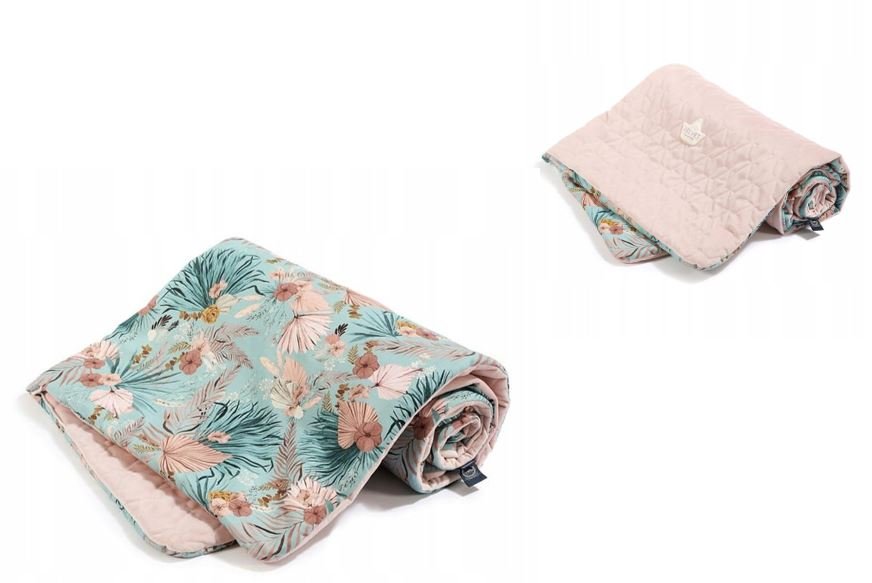 Narzutka Przedszkolaka Boho Palms Smoke Rose