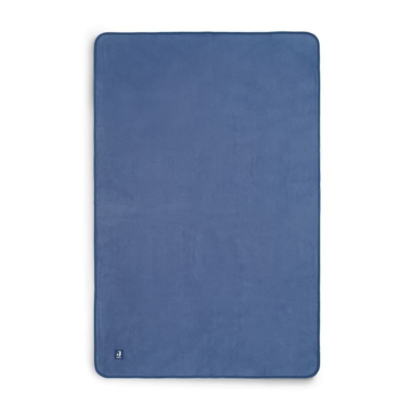 Jollein - Kocyk Bawełniany 75 X 100 Cm Jeans Blue