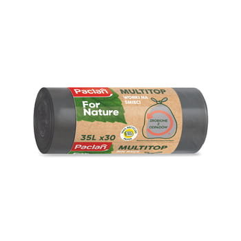 Paclan Multitop Worki na śmieci 35l 30szt Eko