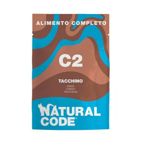 Natural Code C2 Indyk - Mokra Karma Dla Kota - Saszetka 70G