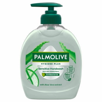 Palmolive, Mydło W Płynie Hygiene Plus Sensitive Aloes, 300 ml