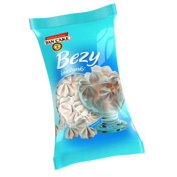 Dan Cake Bezy Śnieżynki 100g