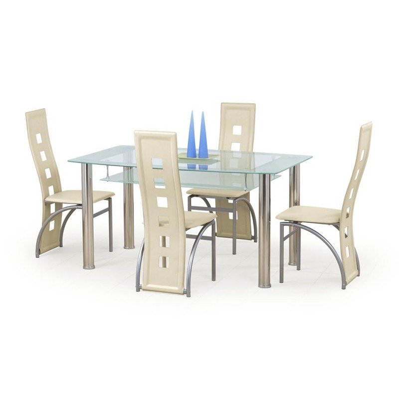 Stół Szklany Do Jadalni Halmar Cristal