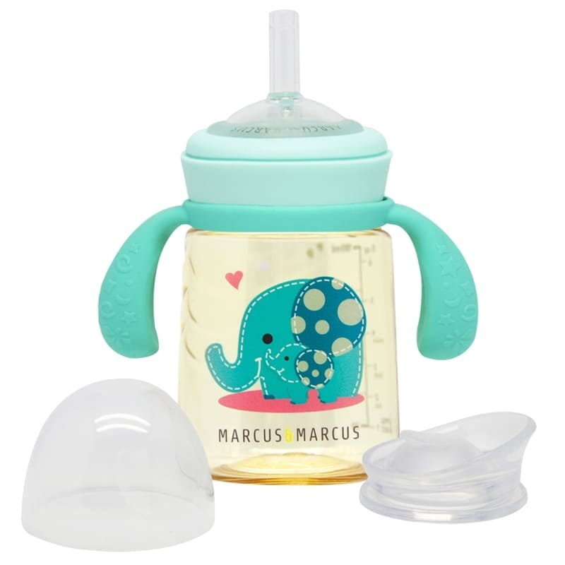 Butelka Treningowa Z Ustnikiem I Słomką 2In1 180Ml - Marcus & Marcus