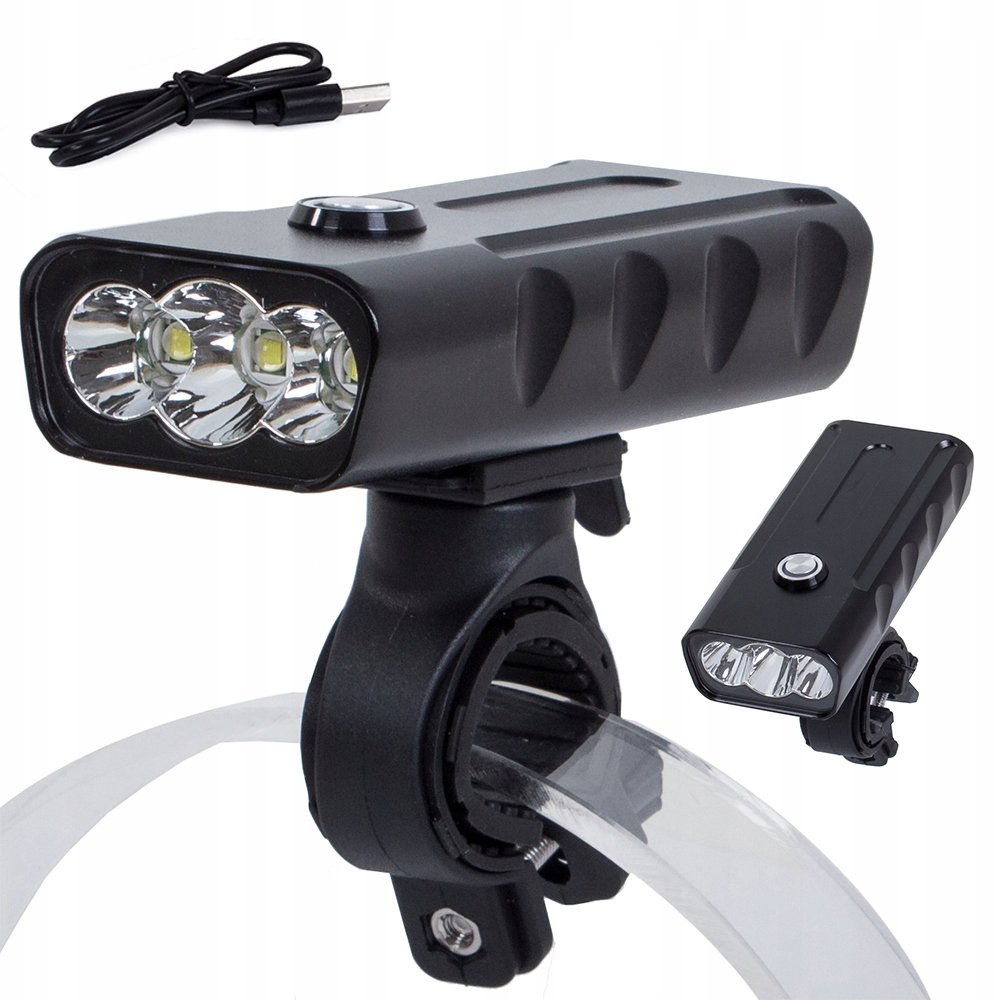 Lampka Rowerowa Przednia Latarka Led Cree Xm-L T6