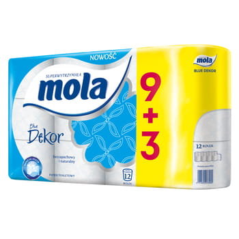 Metsa Tissue Papier toaletowy Mola Decor (12 rolek)