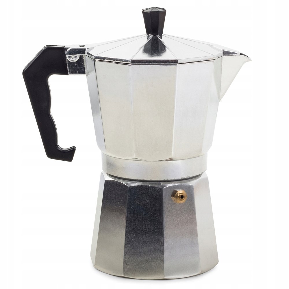 OMEGA Kawiarka zaparzacz do kawy 9 kaw 450ml aluminiowa 07004