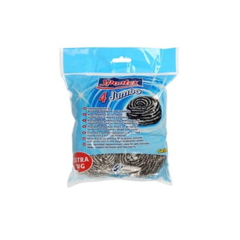 Spontex ZMYWAK SPIRALNY DUŻY JUMBO X 4 SZTUKI zakupy dla domu i biura! 74150574