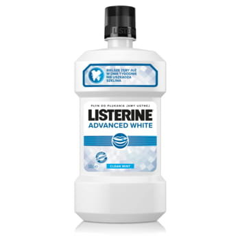Listerine Listerine Advanced White Płyn do płukania jamy ustnej 500ml