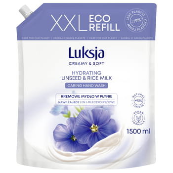 Luksja Mydło w płynie Linseed Zapas 1500 ml