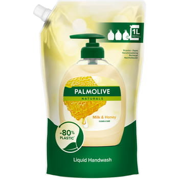 Palmolive Ciekłymydło Milk & Honey Liquid Handwash) zapasowenapełnić 1000 ml