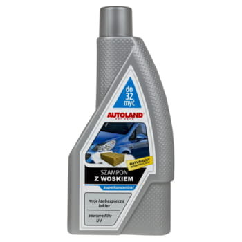 Autoland szampon samochodowy z woskiem superkoncentrat 0,95l 111011099