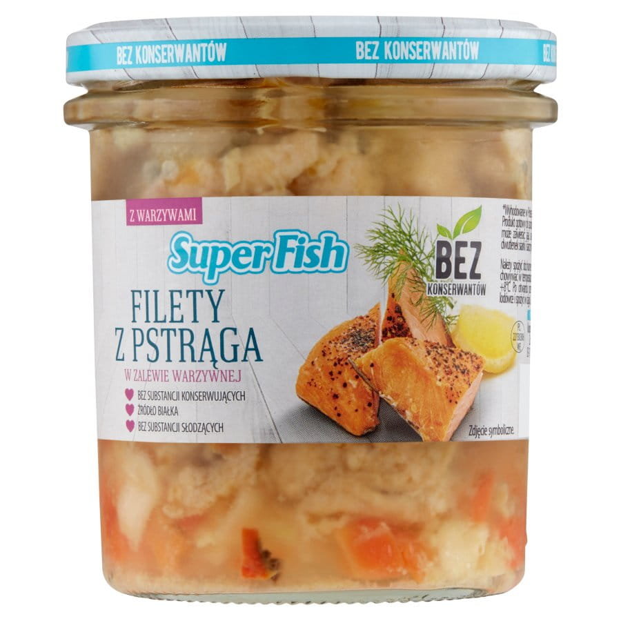 Superfish Filety Z Pstrąga W Zalewie Warzywnej 300G