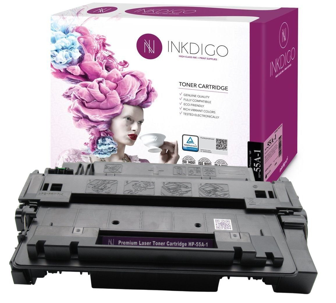 INKDIGO CE255A zgodny Toner do HP Laserjet 525dn 525F 3015X