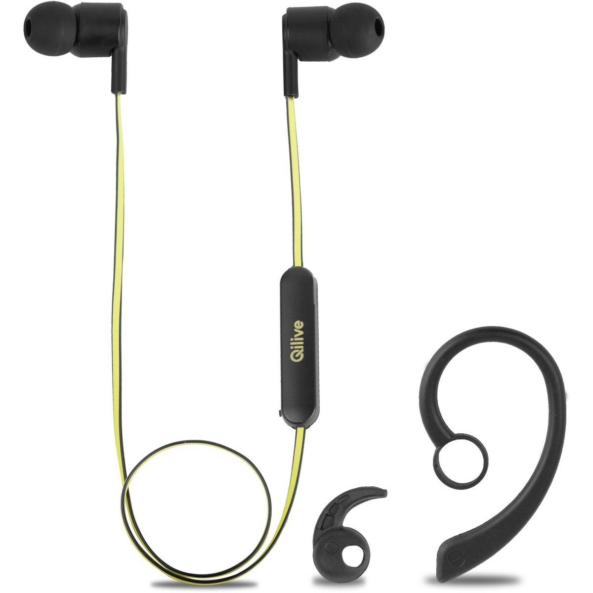 Фото - Навушники Qilive  Odblaskowe słuchawki sportowe Bluetooth Q1668 