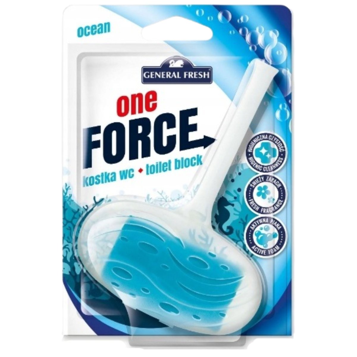 General Fresh Kostka do WC One Force 40g Ocean GENERAL_WC_1