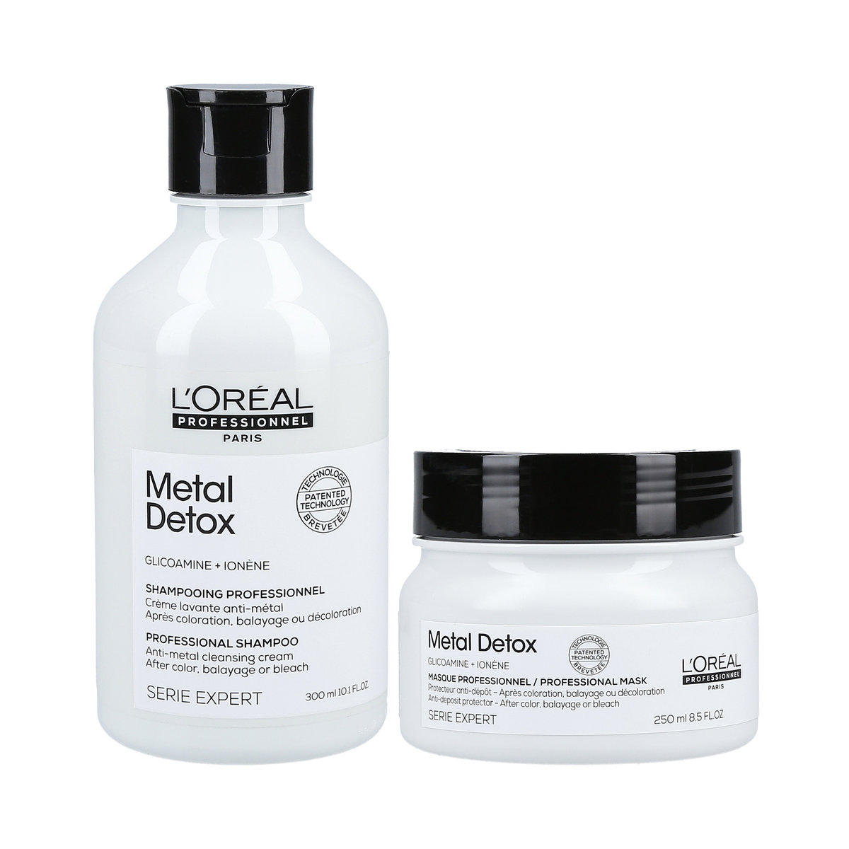 L’Oreal Professionnel, Metal Detox, Zestaw do pielęgnacji włosów farbowanych, 2 szt.