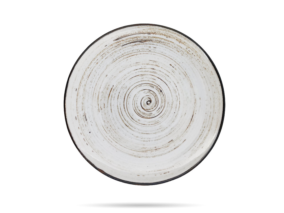 Talerz Płytki 28 Cm Nostalgia White Alumina Bogucice