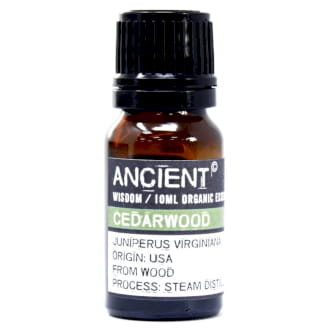 Olejek Eteryczny Bio / Organic - Drzewo Cedrowe Cedarwood - 10 Ml