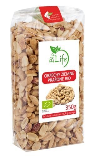 BioLife 101BioLife Orzechy Ziemne Prażone 350g BLFORZZIEM350
