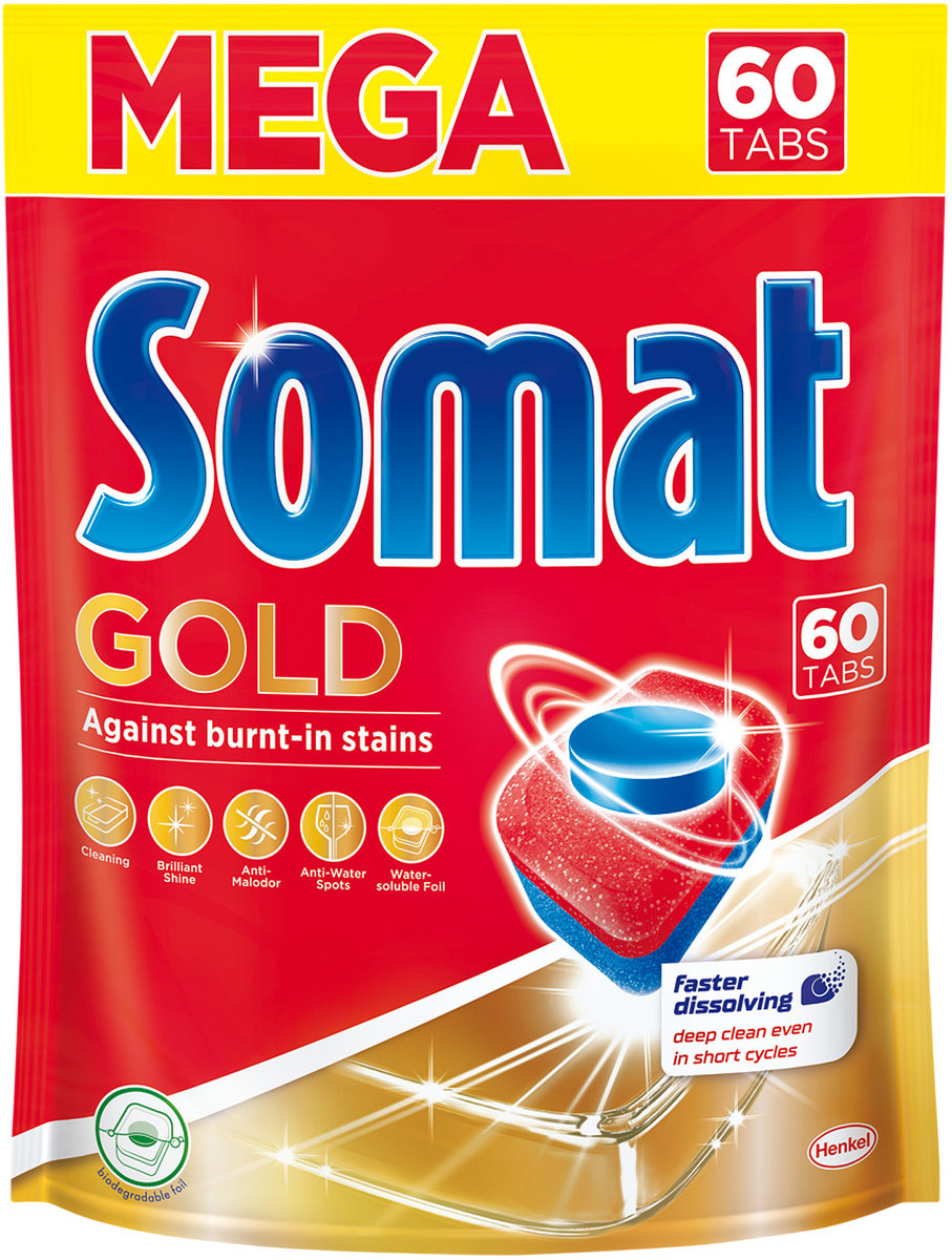Somat Tabletki do zmywarek Gold 60 szt