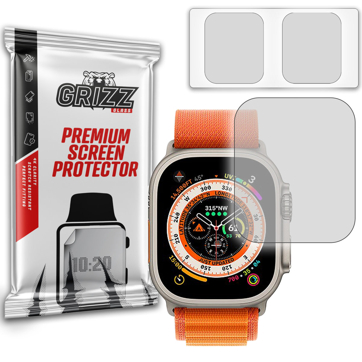 Grizzglass Paperscreen Folia Matowa Do Apple Watch Ultra
